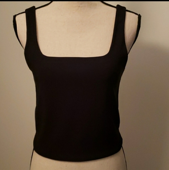 Euc, Exress ribbed black tank top.